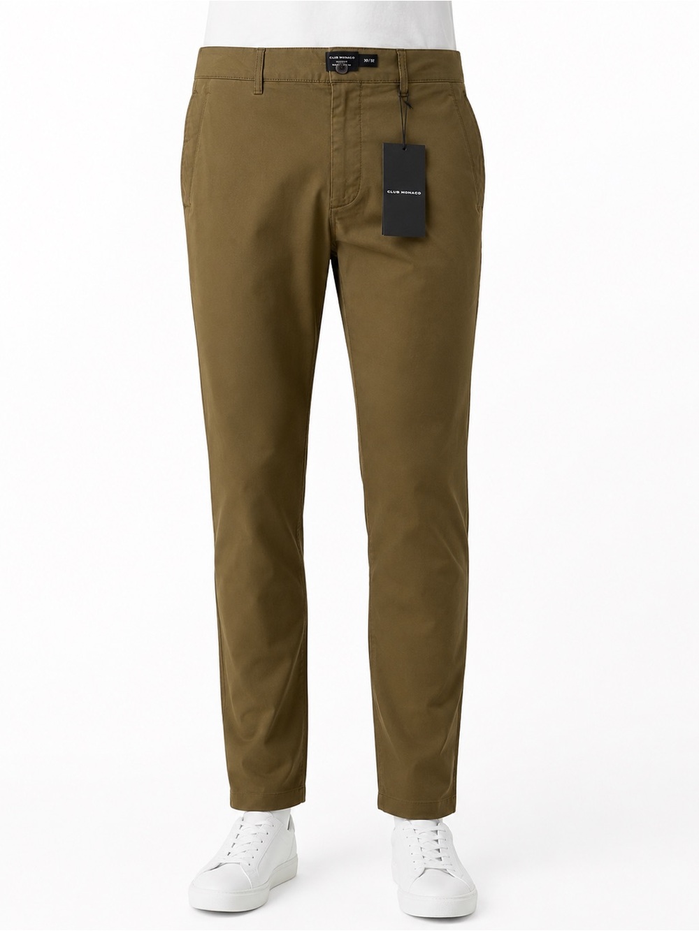 Club Monaco Olive Green Chino Pants